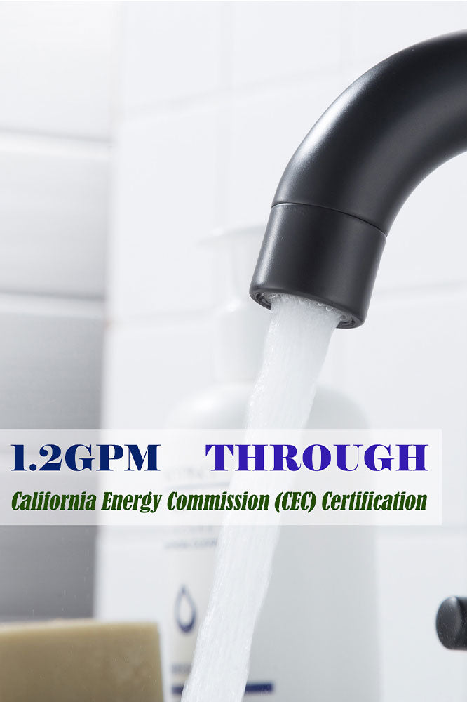 Bathroom Faucet 3 Hole 2-Handle 8 inch Widespread 2 Handles Vanity Sink SH001H, Black,Brushed Gold,Brushed Nickel,Chrome