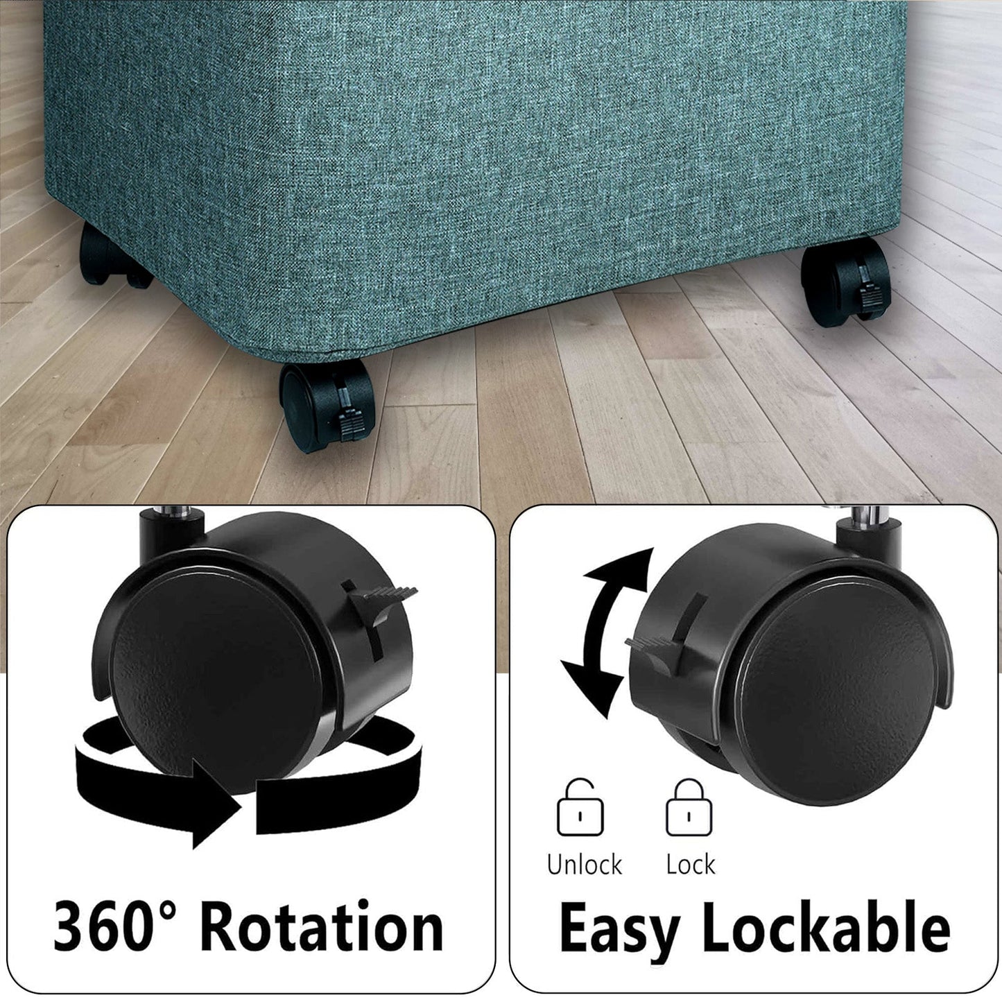 Rolling Laundry Basket, 100L Large Laundry Basket with Wheels, Slim Laundry Hamper with Lid, Foldable Hampers for Bedroom Aesthetic, Gray